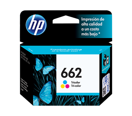 Cartucho HP 662 Color