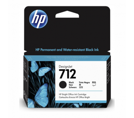 Cartucho hp 712 negro 80ml
