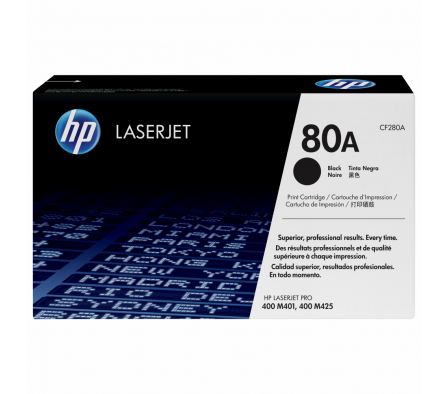 Toner HP 80A Negro