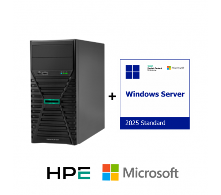 HPE PROLIANT ML30 GEN11 E‑2414/64GB/SSD960GB/HDD1TB/350W/+WS2025