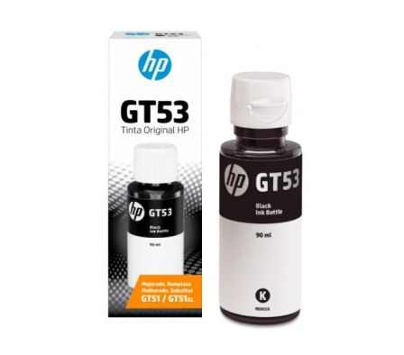 BOTELLA DE TINTA NEGRA HP GT53
