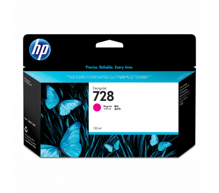 CARTUCHO DE TINTA HP 728 130-ML MAGENTA