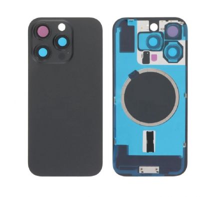TAPA TRASERA IPHONE 16 PRO NEGRO