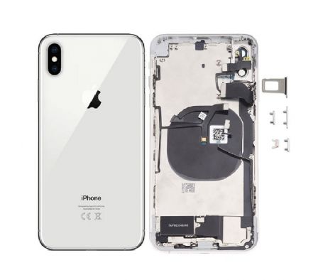 TAPA TRASERA PARA IPHONE XS MAX BLANCO